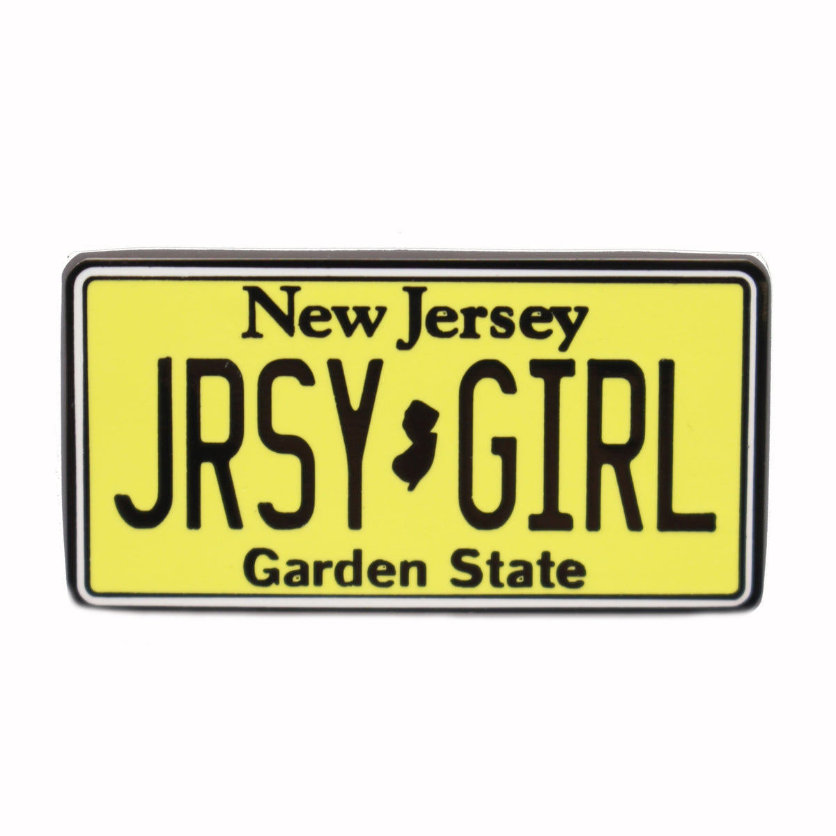 Wholesale ​Jersey Girl License Plate Enamel Pin - Shady Front