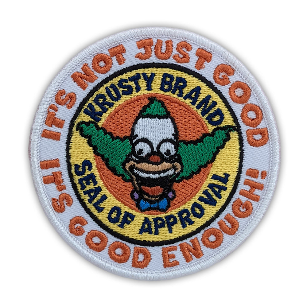 Wholesale ​Krusty Seal of Approval Patch - Shady Front