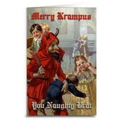 Wholesale ​Merry Krampus You Naughty Brat Christmas Card - Shady Front
