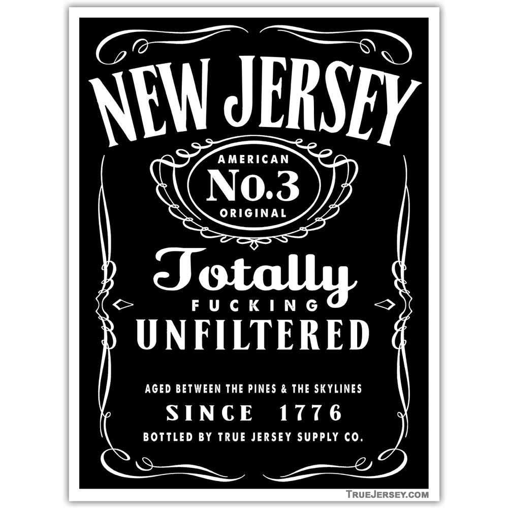 Wholesale ​Old Number Three Sticker - Shady Front