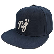 Wholesale ​Navy "NJ" Hat - Shady Front