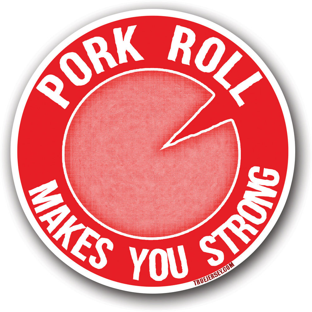 Wholesale ​Pork Roll Makes You Strong Flexible Magnet - Shady Front