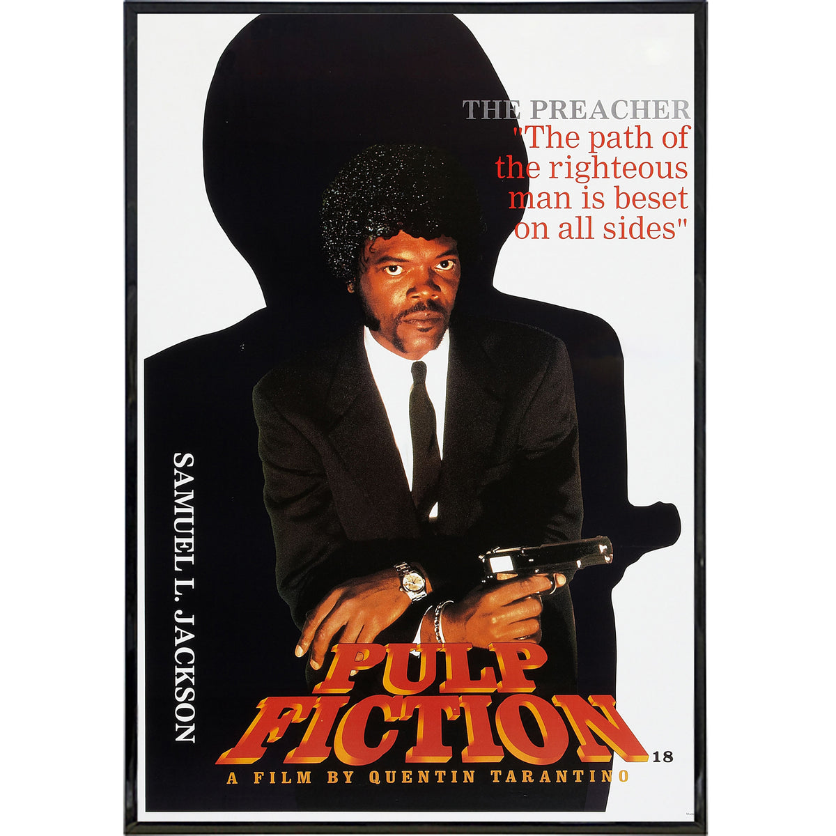 Wholesale ​Pulp Fiction "Sam Jackson" Film Poster Print - Shady Front