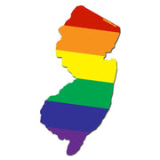 Wholesale ​Rainbow Jersey Diecut Sticker - Shady Front