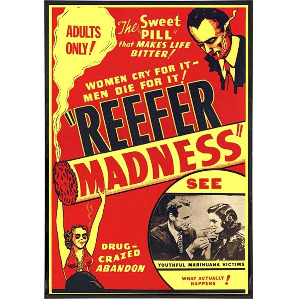 Wholesale ​Reefer Madness Film Poster Print - Shady Front