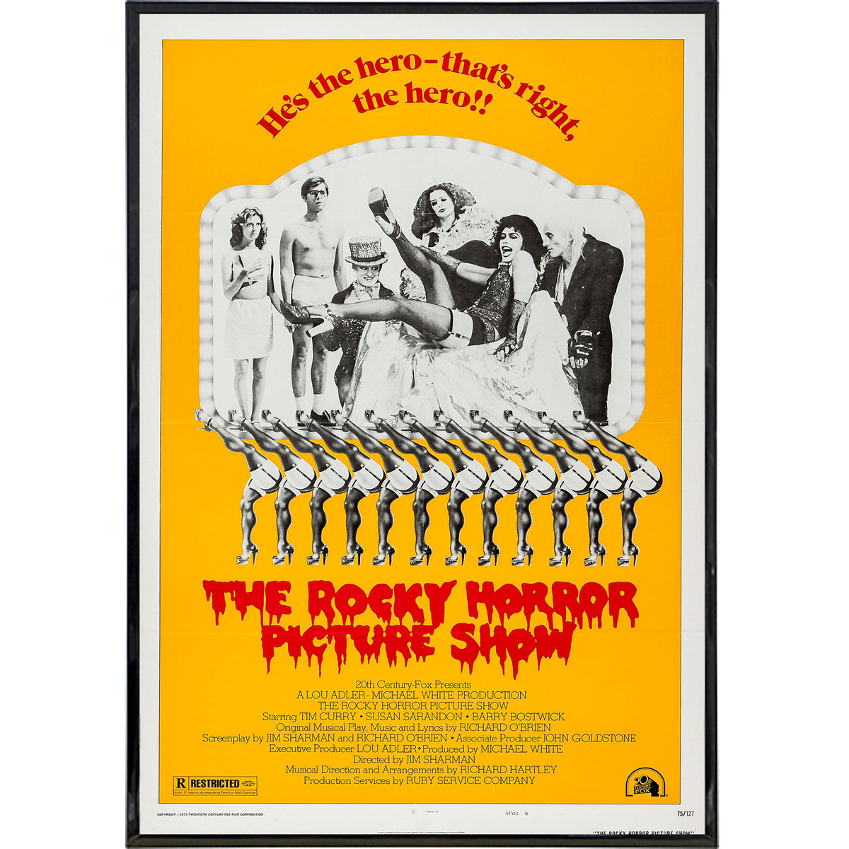 Wholesale ​Rocky Horror Picture Show B-Side Poster Print - Shady Front