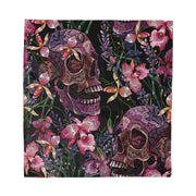 Wholesale ​Skulls and Flowers Bandana - Shady Front