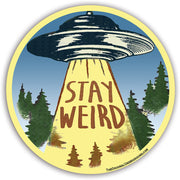 Wholesale ​Stay Weird Flexible Magnet - Shady Front