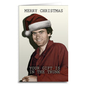 Wholesale ​Ted Bundy Christmas Greeting Card - Shady Front