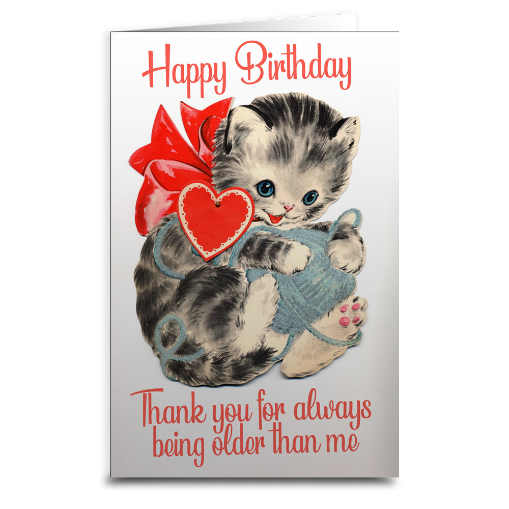 Wholesale ​Thanks for Being Older Birthday Card - Shady Front