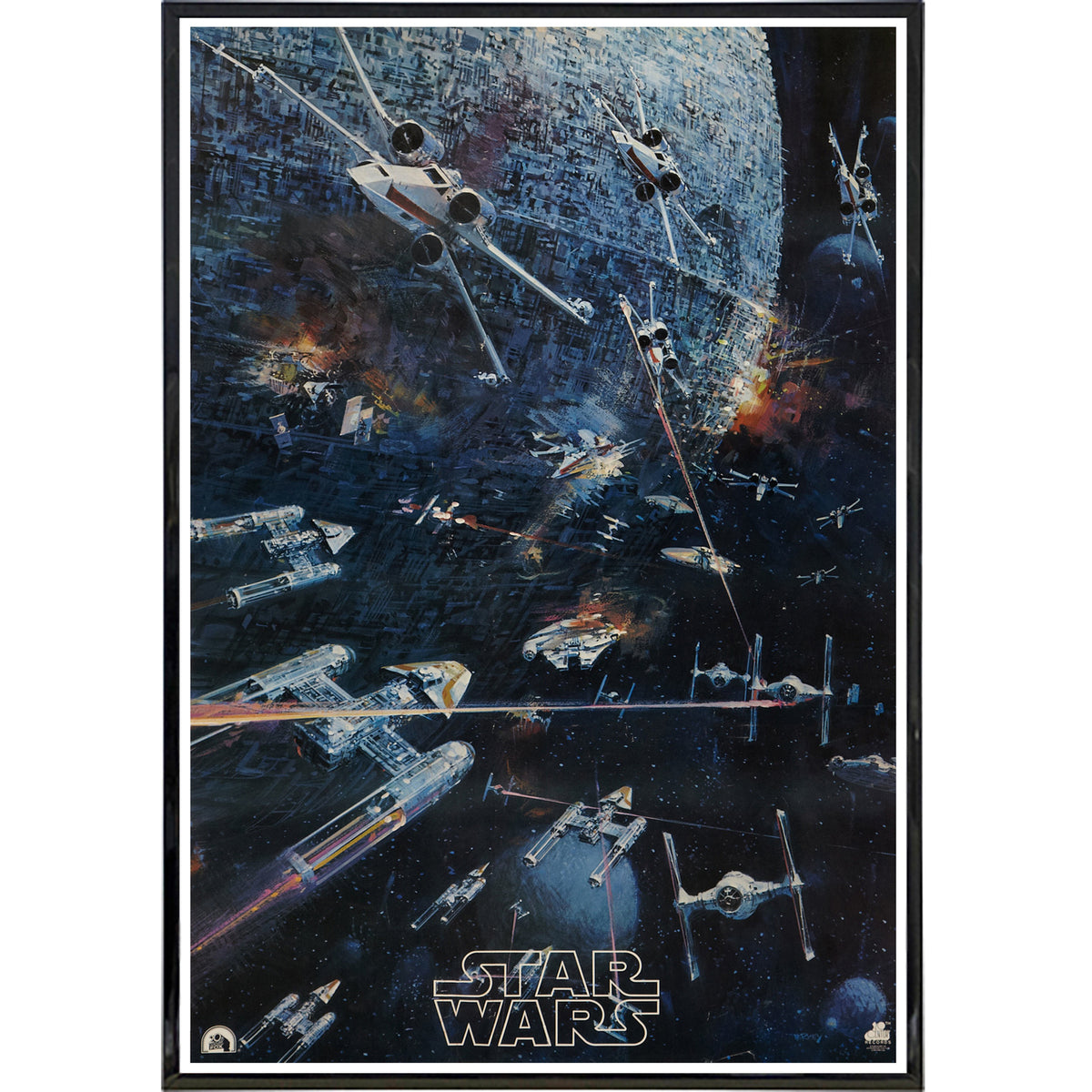 Wholesale ​Star Wars 1977 Concept Poster Print - Shady Front
